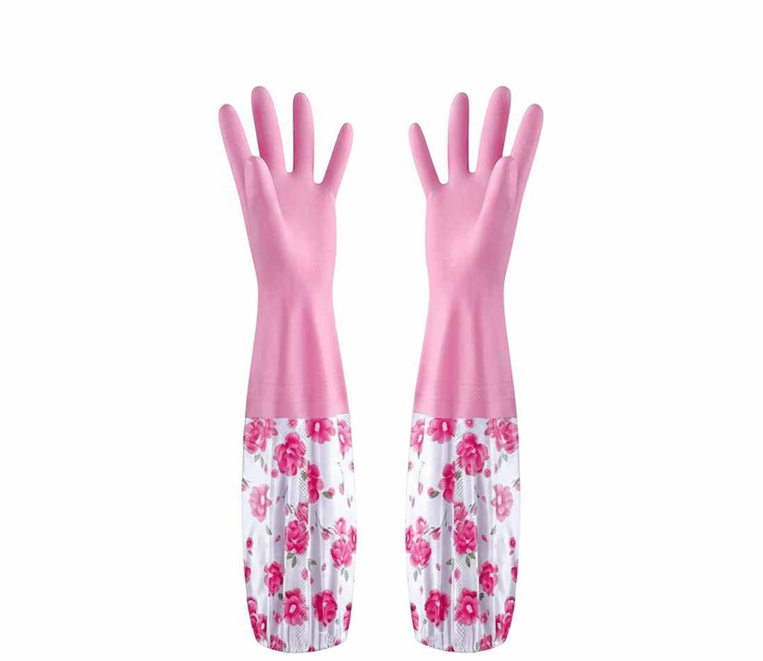 Long Waterproof Dishwashing Gloves with Soft Lining – Anti-Slip Kitchen Cleaning Gloves - Image 6