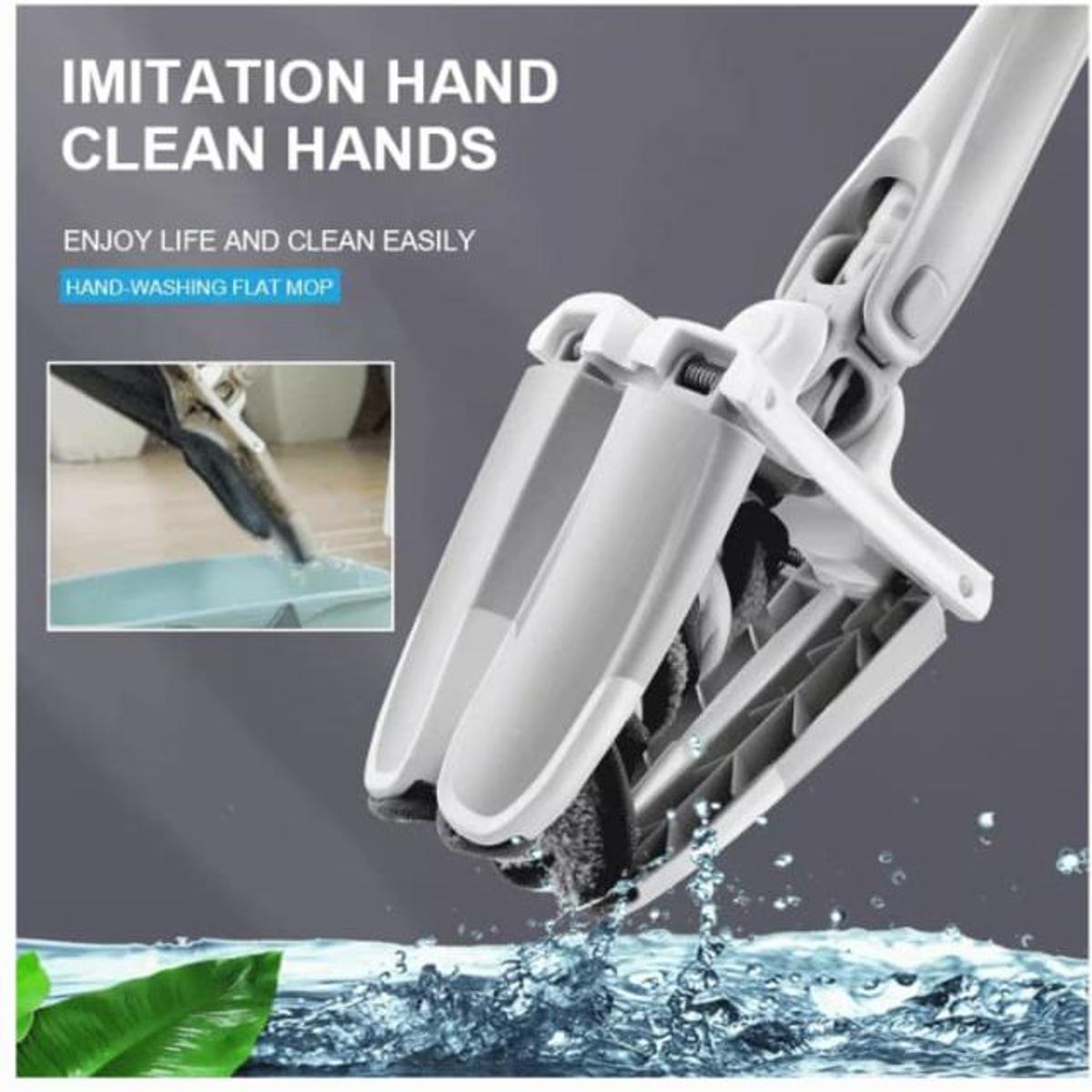 AquaSpin Pro Self-Wringing Flat Floor Mop - Image 3