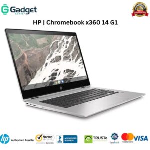 HP Chromebook-x360-14-G1-Price-in-Pakistan                HP | Chromebook x360 14 G1 | 64GB Storage | 16GB RAM | 14″ Display Touchscreen | 360 Rotatable | Playstore Supported | Backlit Keyboard | Intel Core i7-8650U 1.90GHz | ChromeBook