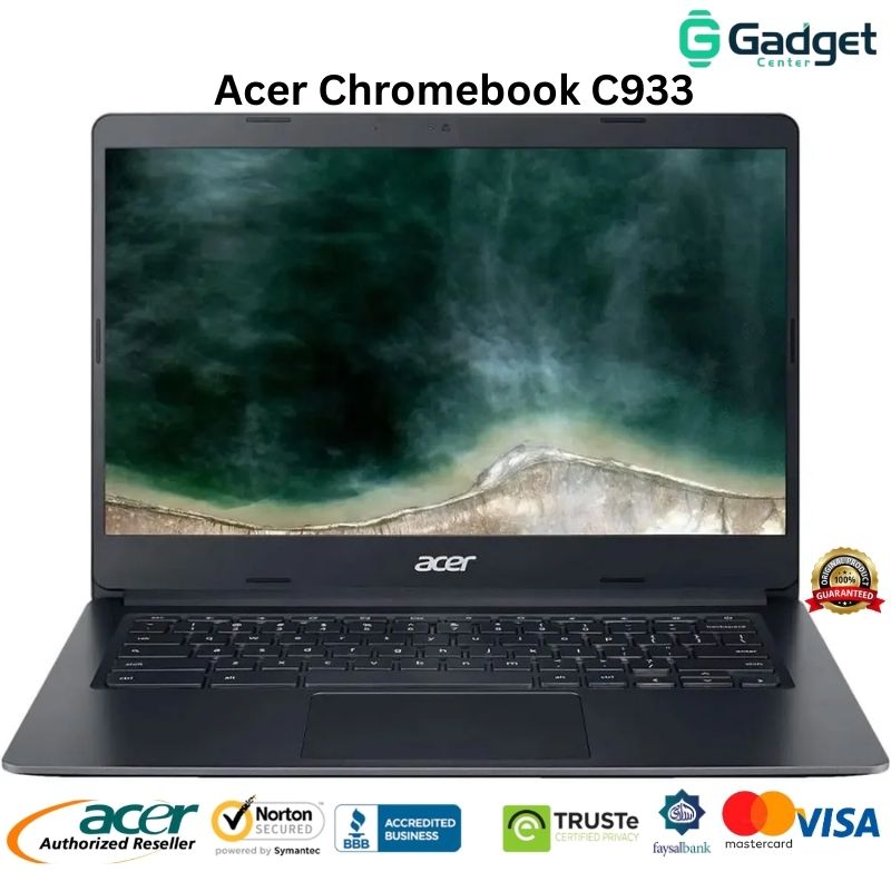 Acer Chromebook C933 | 64GB Storage | 8GB RAM | 14″ Touch Screen Display | Intel Pentium Silver N5030 1.10 GHz | 2029 Updateable | Chromebook