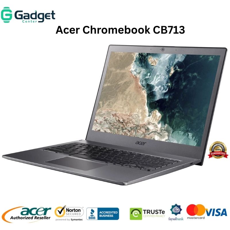 Acer Chromebook CB713 | 32GB Storage | 8GB RAM | 13.5″ Display | Intel Core i3-8130U 2.20GHz | Playstore Supported | 2028 Updatable | Chromebook