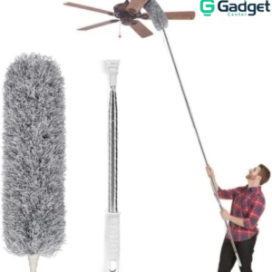Extendable Ceiling Fan Duster with Telescopic Handle – Microfiber High Reach Cleaning Brush