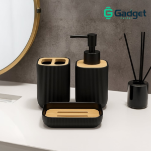 ZenEdge Luxe – 3 -Piece Bathroom Organizer Set