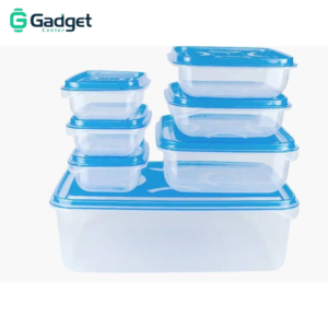 Airtight Plastic Food Storage Container Set – (Pack of 7)
