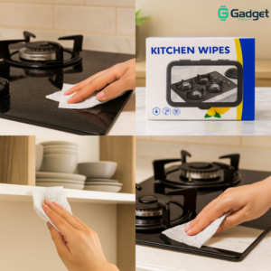 Pack of 40 Kitchen Cleaning Wipes – Powerful Grease Removal