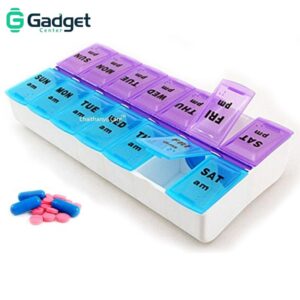 MediTrack Duo – AM/PM Weekly Pill Organizer