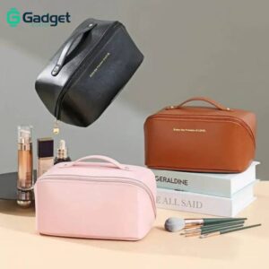 LuxeFle Multi-Compartment Travel Vanity Bag