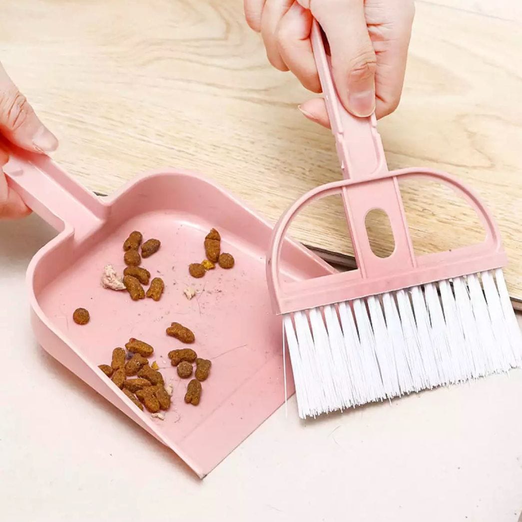 2 In 1 Mini cute Brush Desktop Sweep Dustpan Cleaning Corners - Image 3