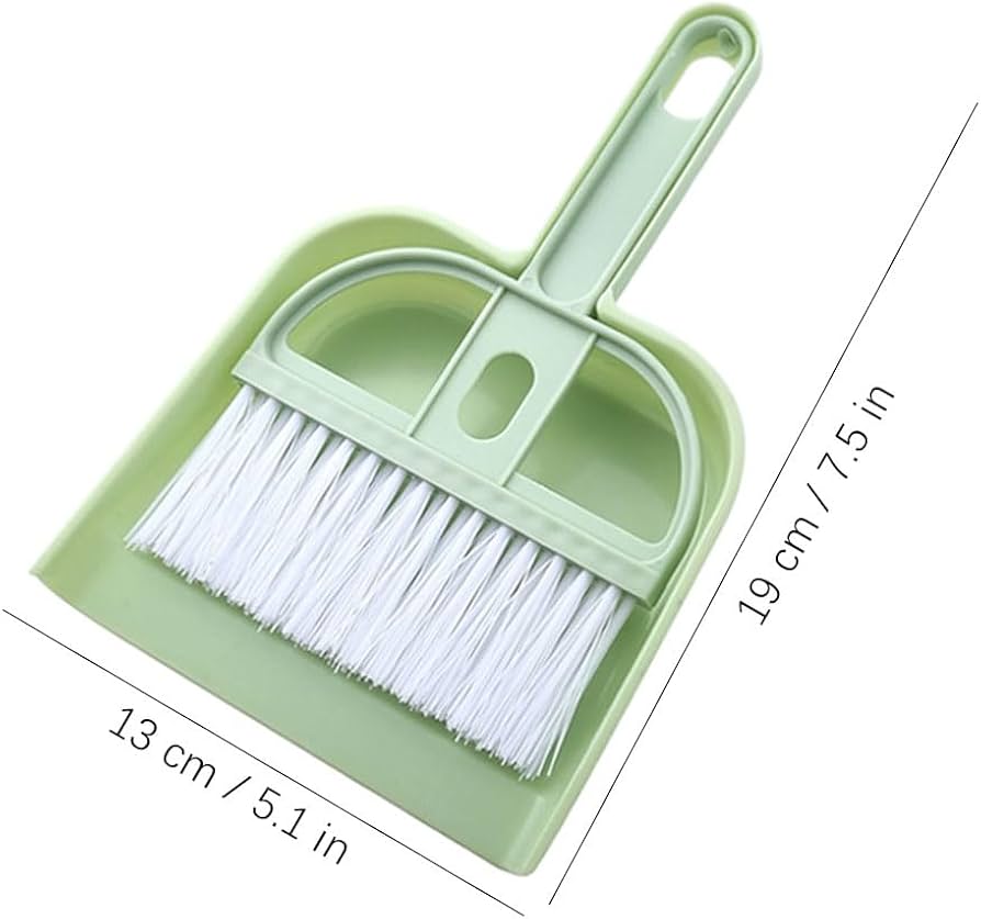 2 In 1 Mini cute Brush Desktop Sweep Dustpan Cleaning Corners - Image 5