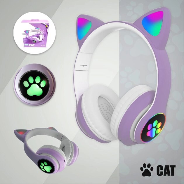Pawfect Beats Cat Ear Headphones - Image 3