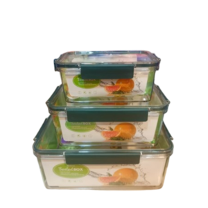 food storage container, airtight container set, leakproof lunch box, fridge storage box, kitchen organizer container, sealed food box, plastic storage container, meal prep container, reusable food container
