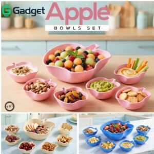 Apple Charm 7-in-1 Bowl Set