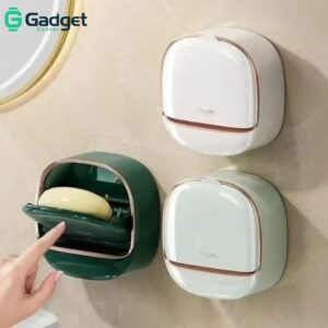 luxurious wall-mounted soap holders featuring drain trays for bathrooms or kitchens