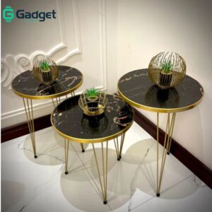 Modern Coffee Table – Nesting End Table & Side Table Set for Stylish Living 3 Pcs Set