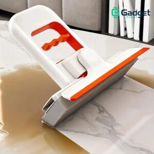 new style Mini Foldable Desktop Portable Self-Squeeze Sponge Mop