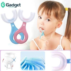 Baby Toothbrush Children's Teeth Cleaning Brush Kids U-Shaped