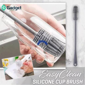 silicone cup cleaning brush bottle cleaning brush silicone glass cup washer brush reusable silicone bottle brush kitchen cleaning brush