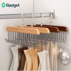 8 Hook Wooden Hanger